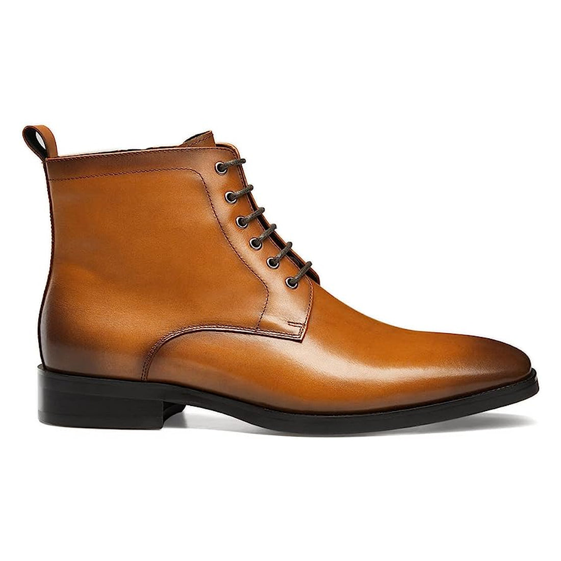 Men's Handmade Brown Leather Elegant Chukka Boots