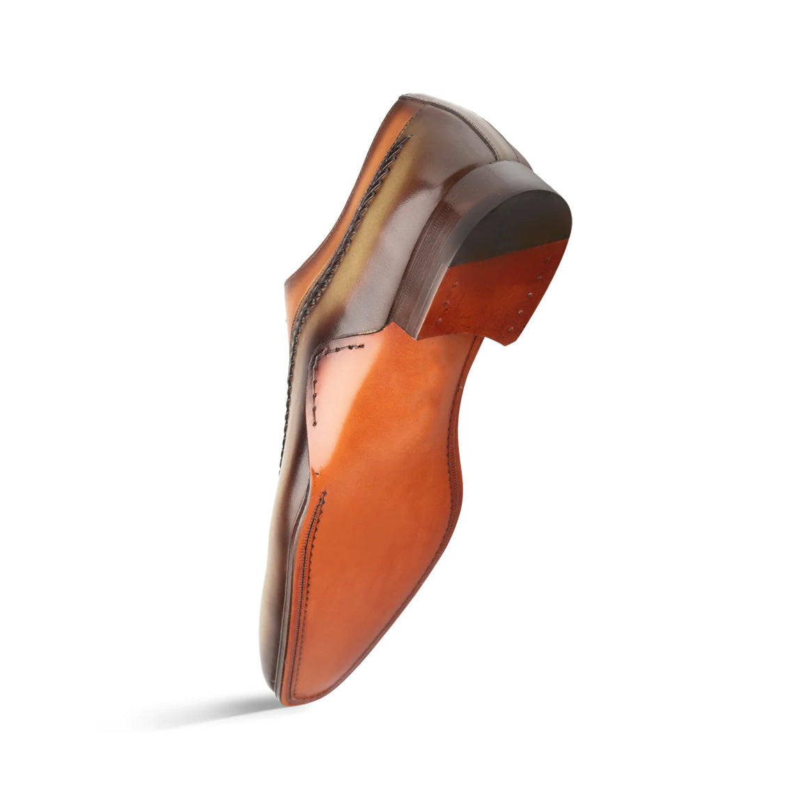 Men's Handmade Olive tan Leather Lace Up Elegant Formal shoes