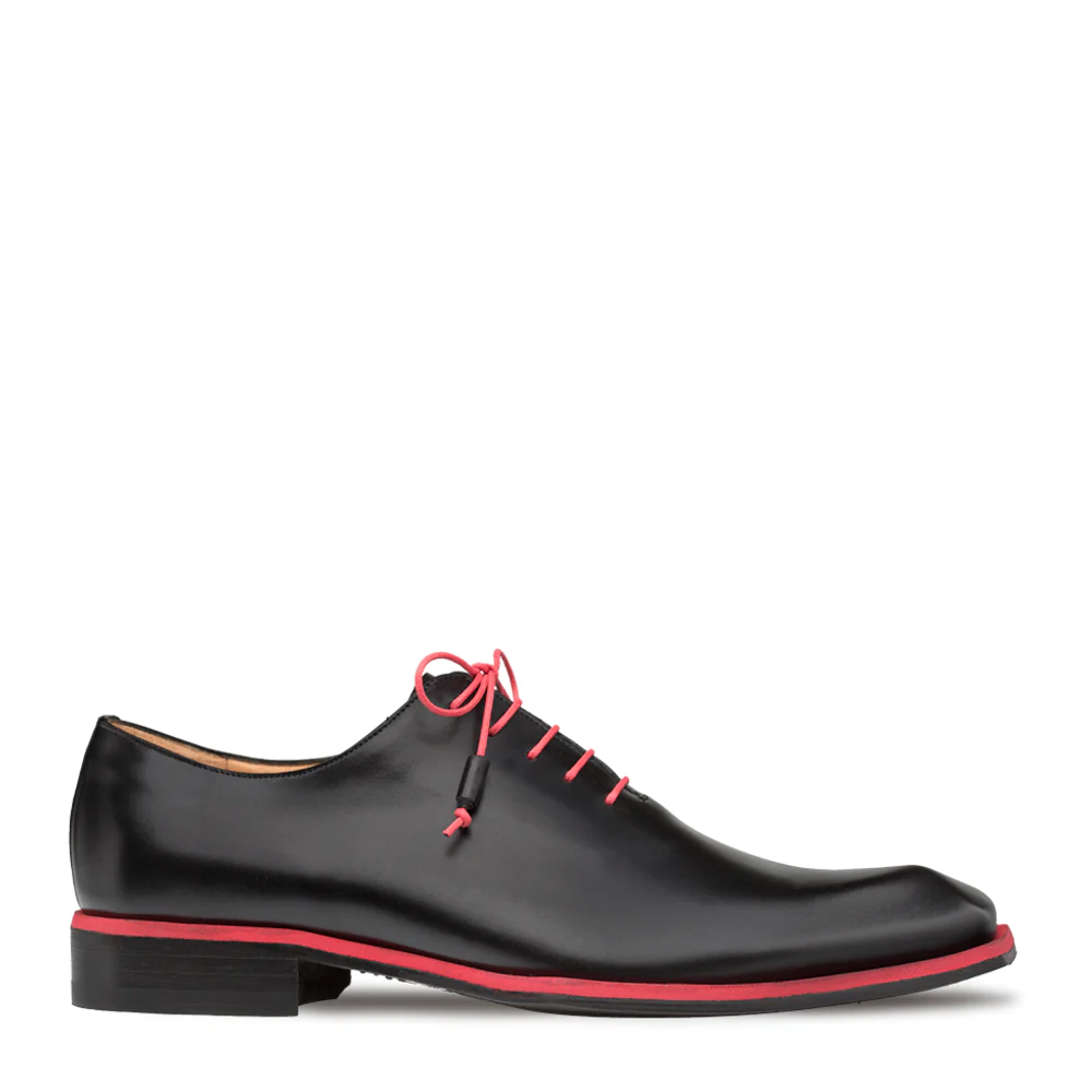 Men's Handmade Black Leather Elegant Oxford Shoes