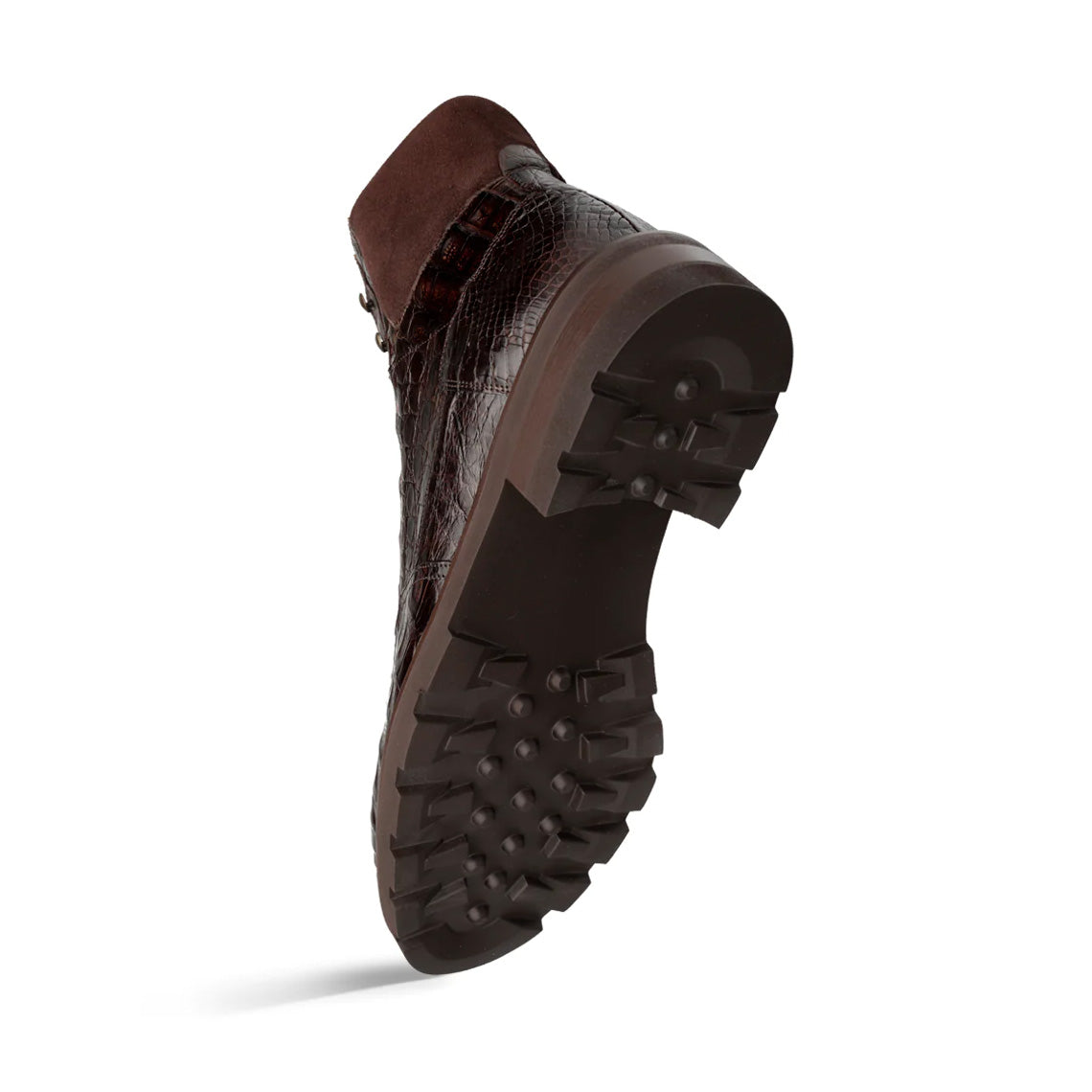 Men's Handmade Brown Calf Leather Elegant Derby Boot