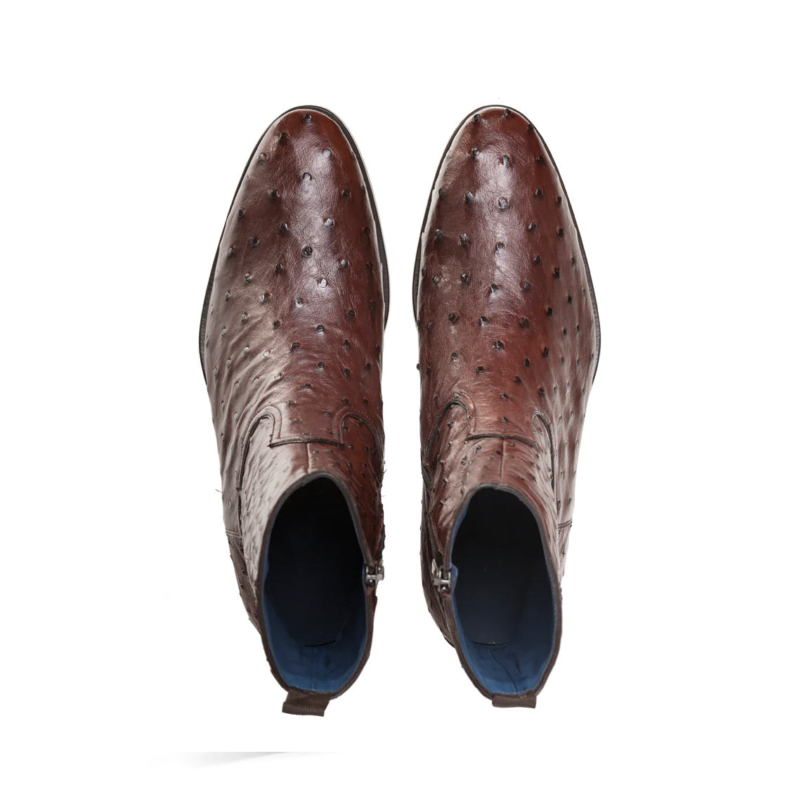 Men's Handmade Brown Calf Leather Elegant Chelsea Boot