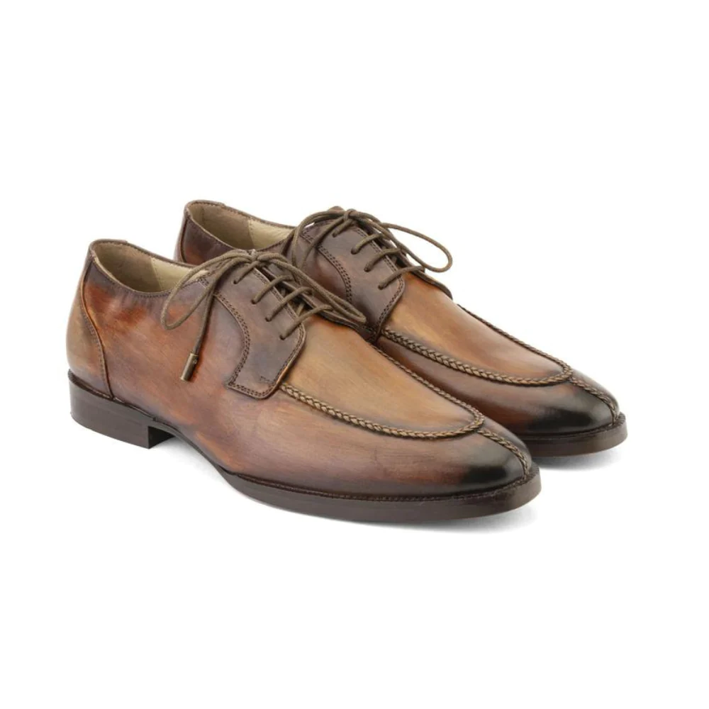 Handmade By JB Men's Leather Oxford Shoes