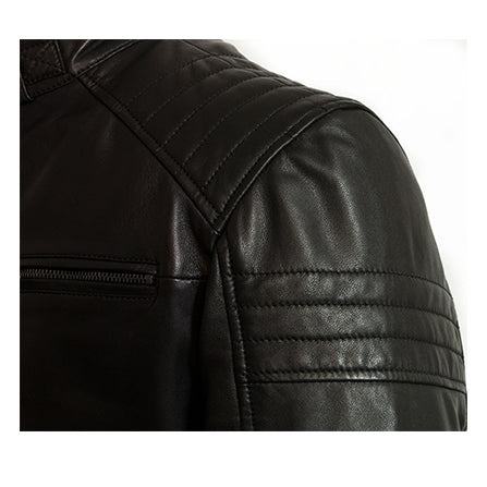 Black Antique Leather Jacket