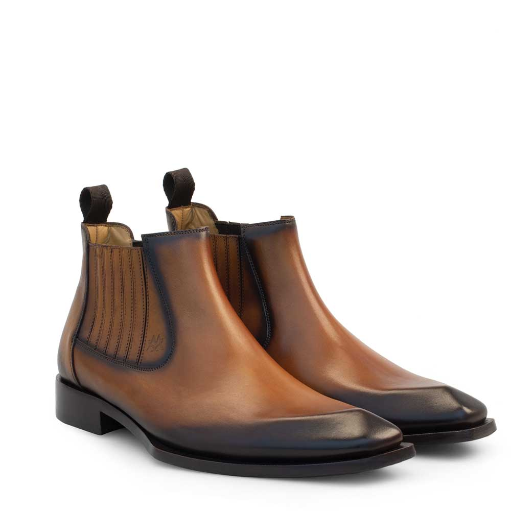 Handmade By JB Men's Leather Chelsea Boots