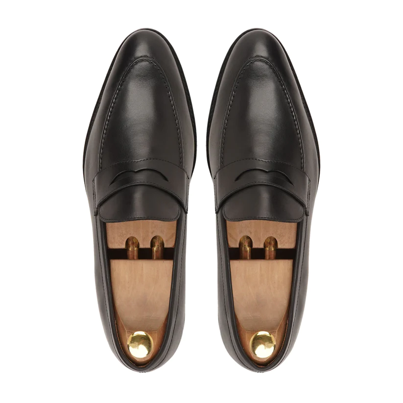 Men's Handmade Black Leather Elegant Formal Shoes