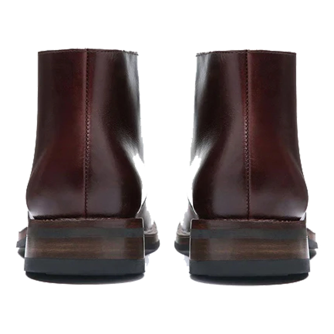 Men's Handmade Brown Leather Elegant Chukka Boot