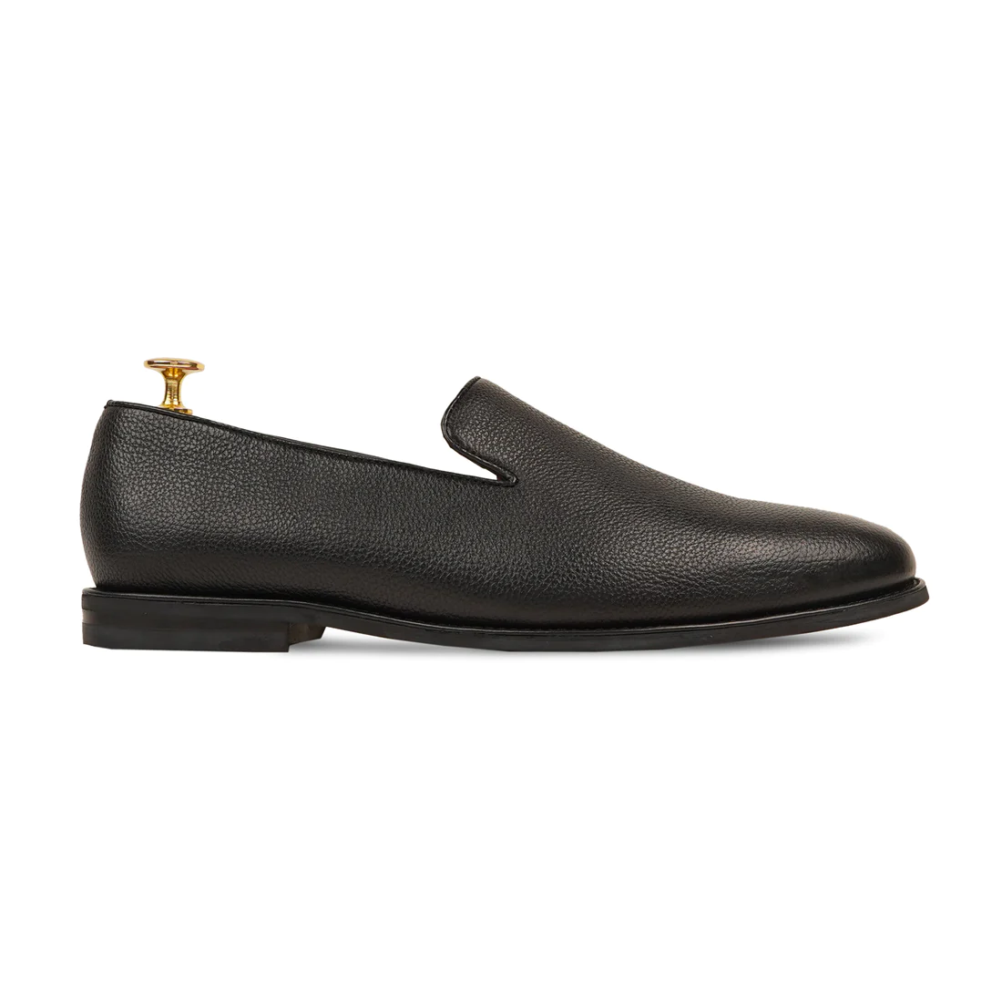 Men's Handmade Loafer Black Leather Formal Shoes