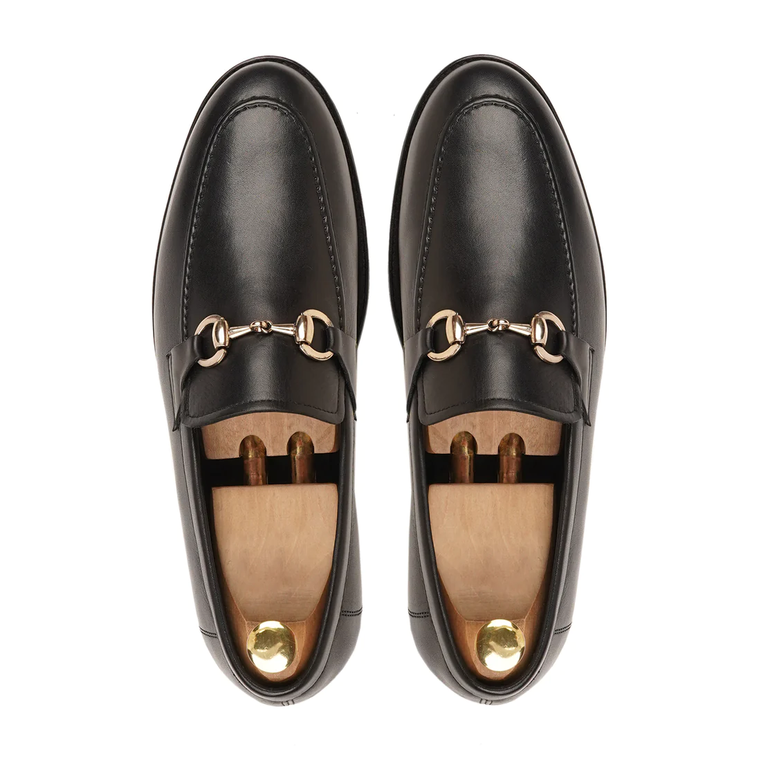 Men's Handmade Black Leather Formal Shoes