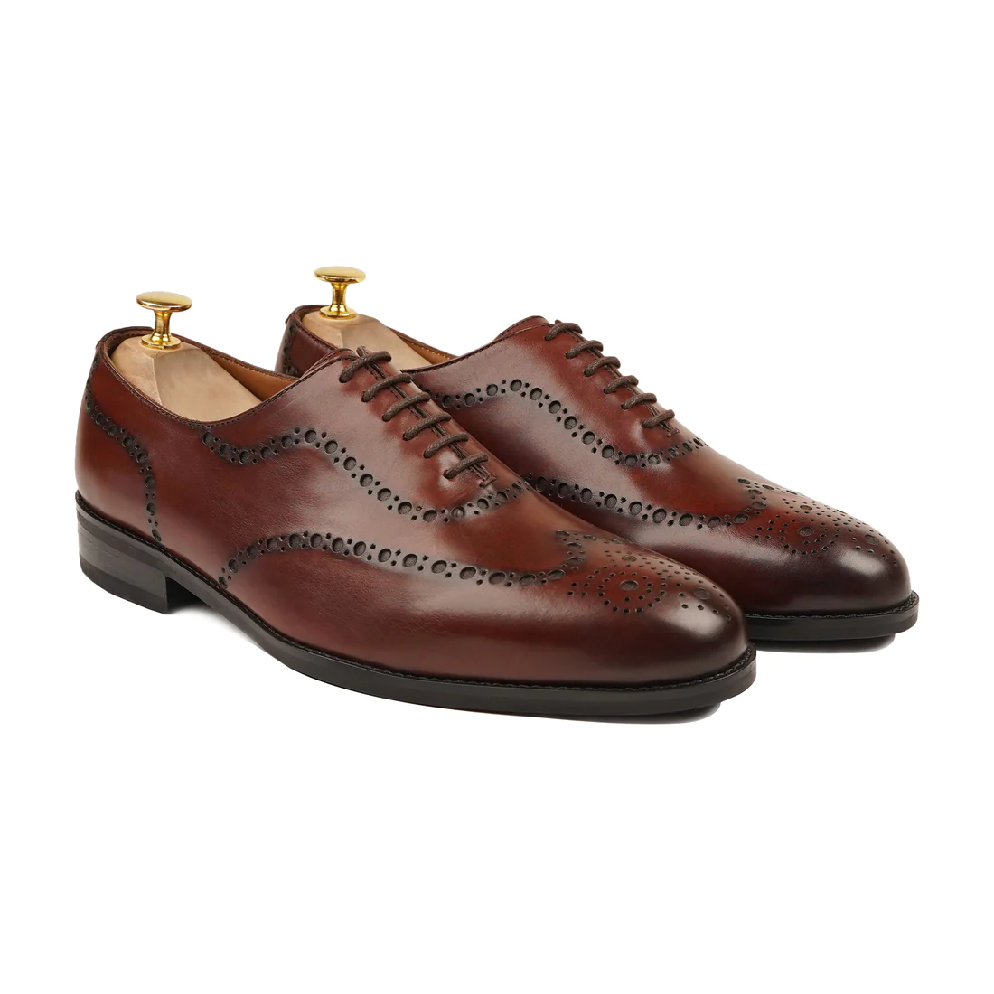 Handmade By JB Men's Leather Oxford Shoes