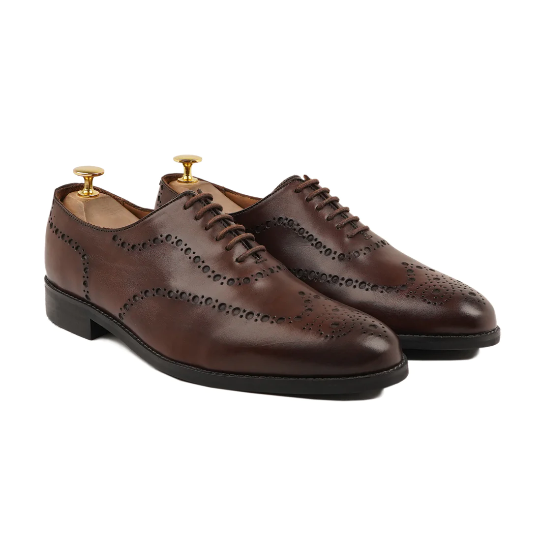 Handmade By JB Men's Leather Oxford Shoes