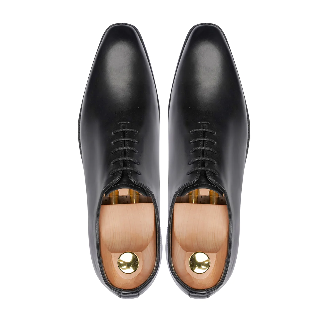 Men's Handmade Black Leather Lace Up Elegant Formal Shoes