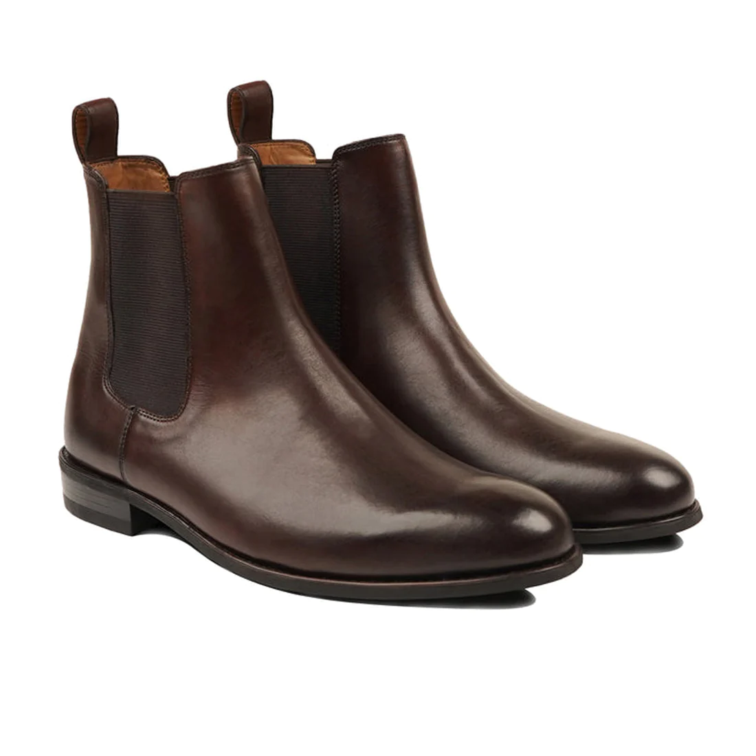 Handmade By JB Men's Leather Chelsea Boots