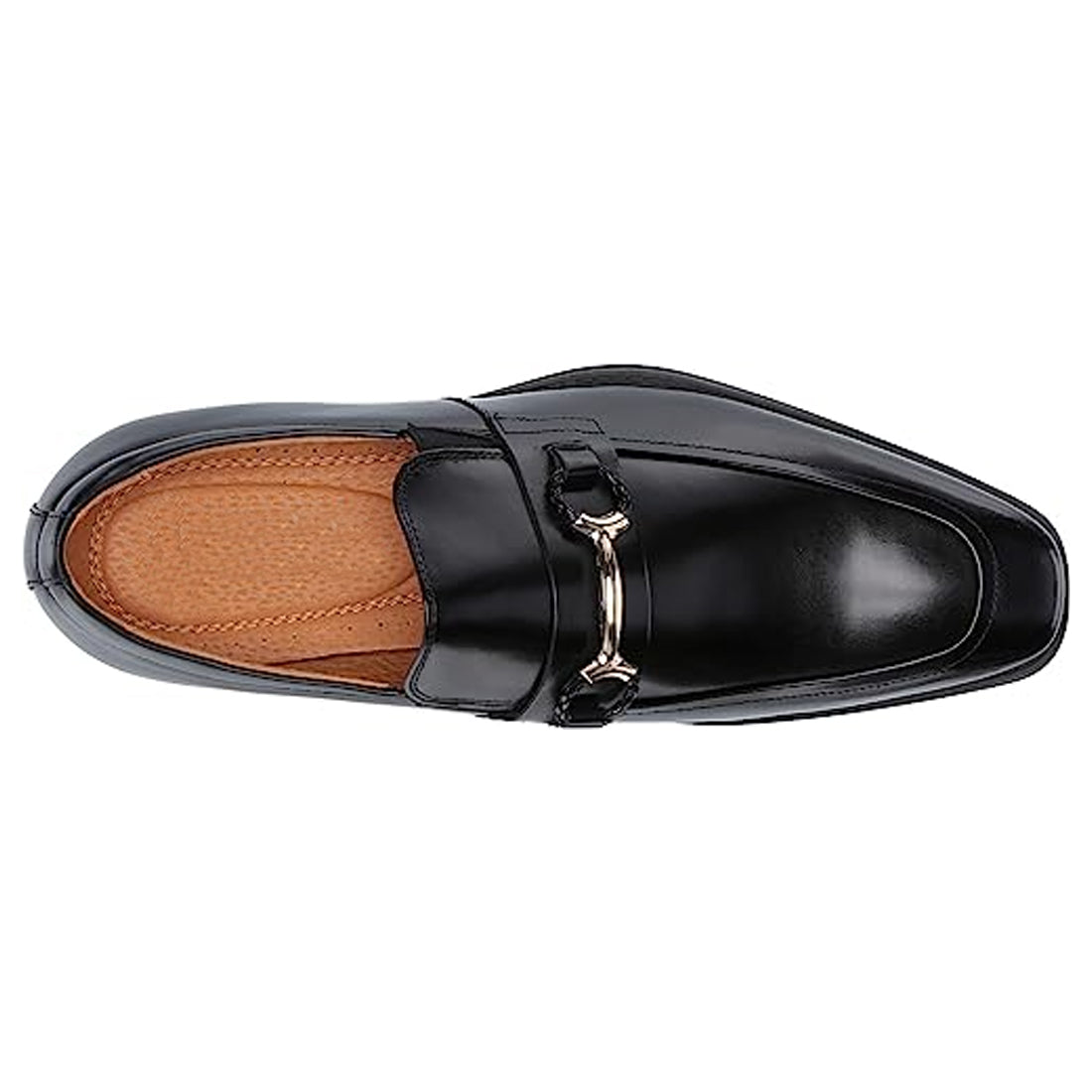 Men's Handmade Black Leather Penny Loafer Shoes