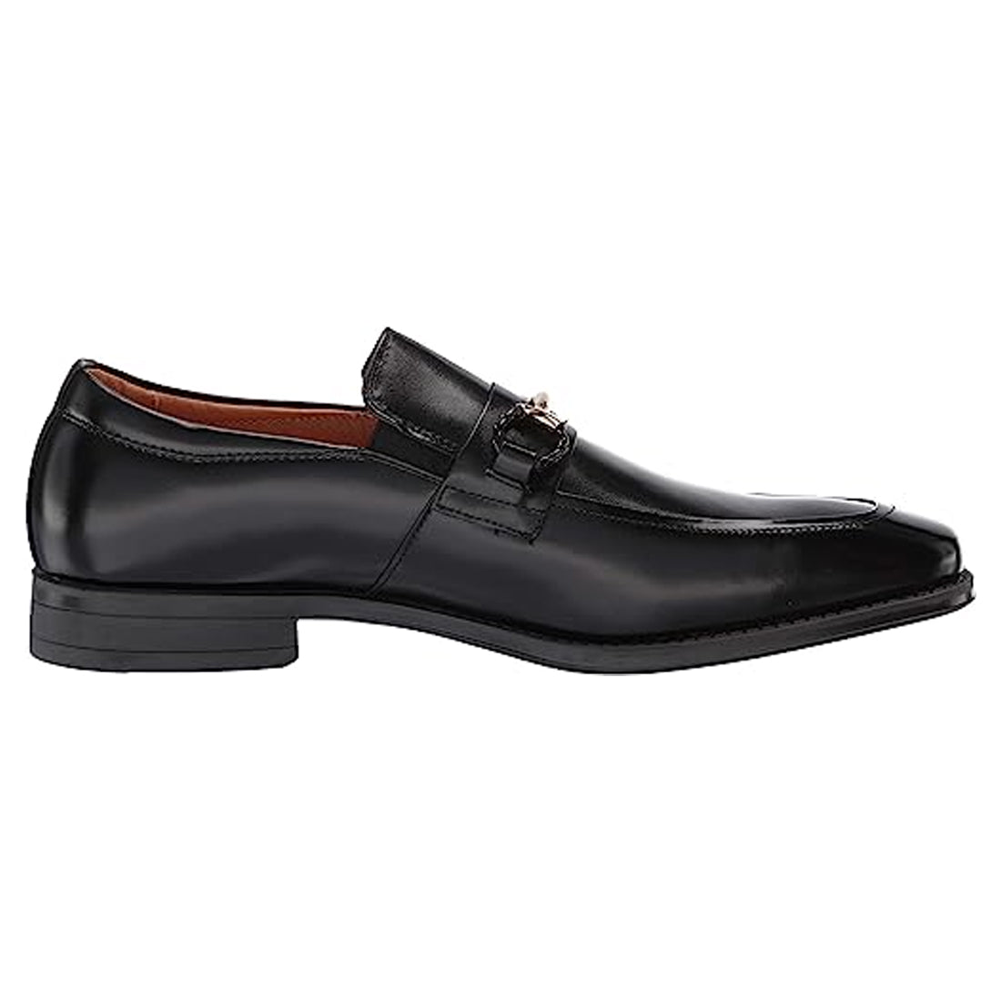 Men's Handmade Black Leather Penny Loafer Shoes