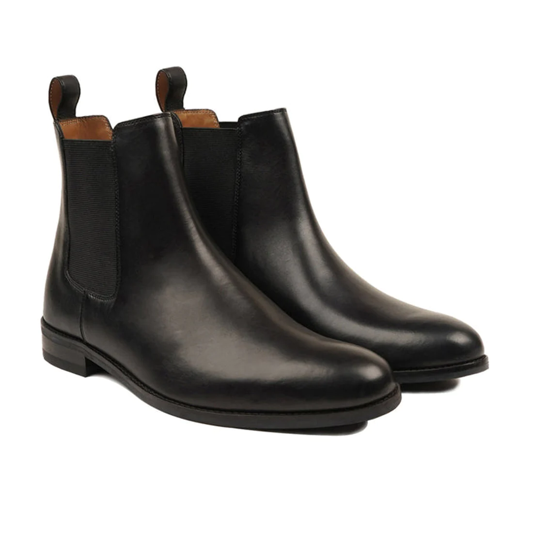 Handmade By JB Men's Leather Chelsea Boots