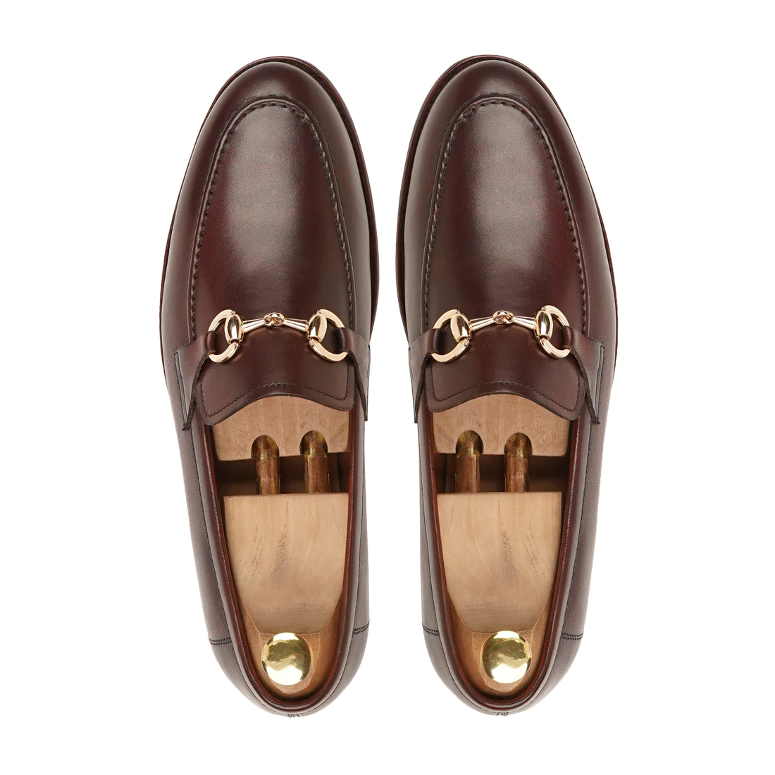 Men's Handmade Brown Leather Formal Loafer