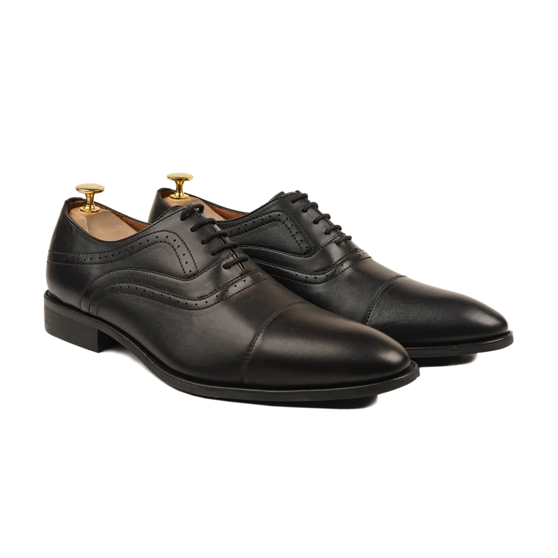 Handmade By JB Men's Leather Oxford Shoes