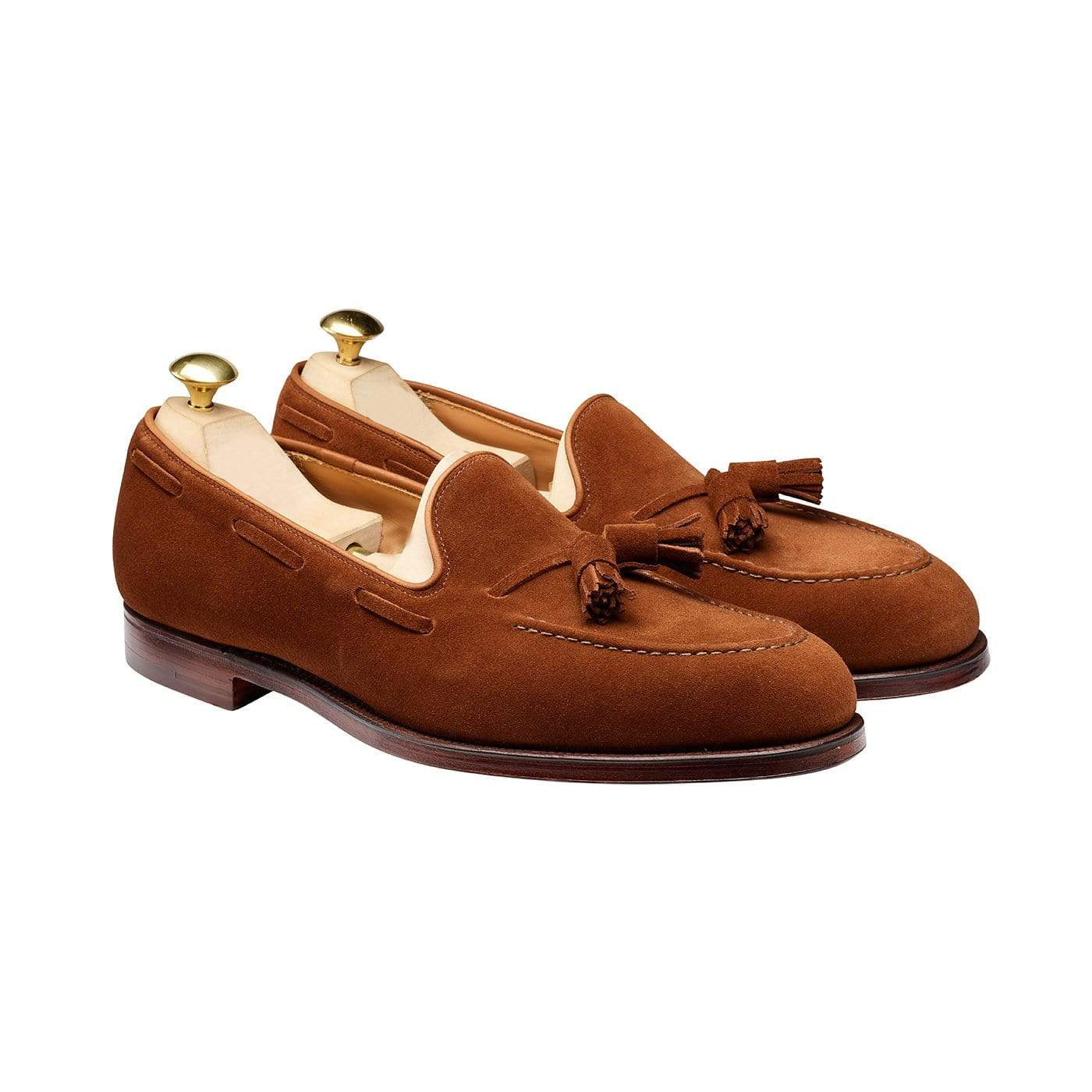 Handmade By JB Men's Suede Leather Loafers Shoes