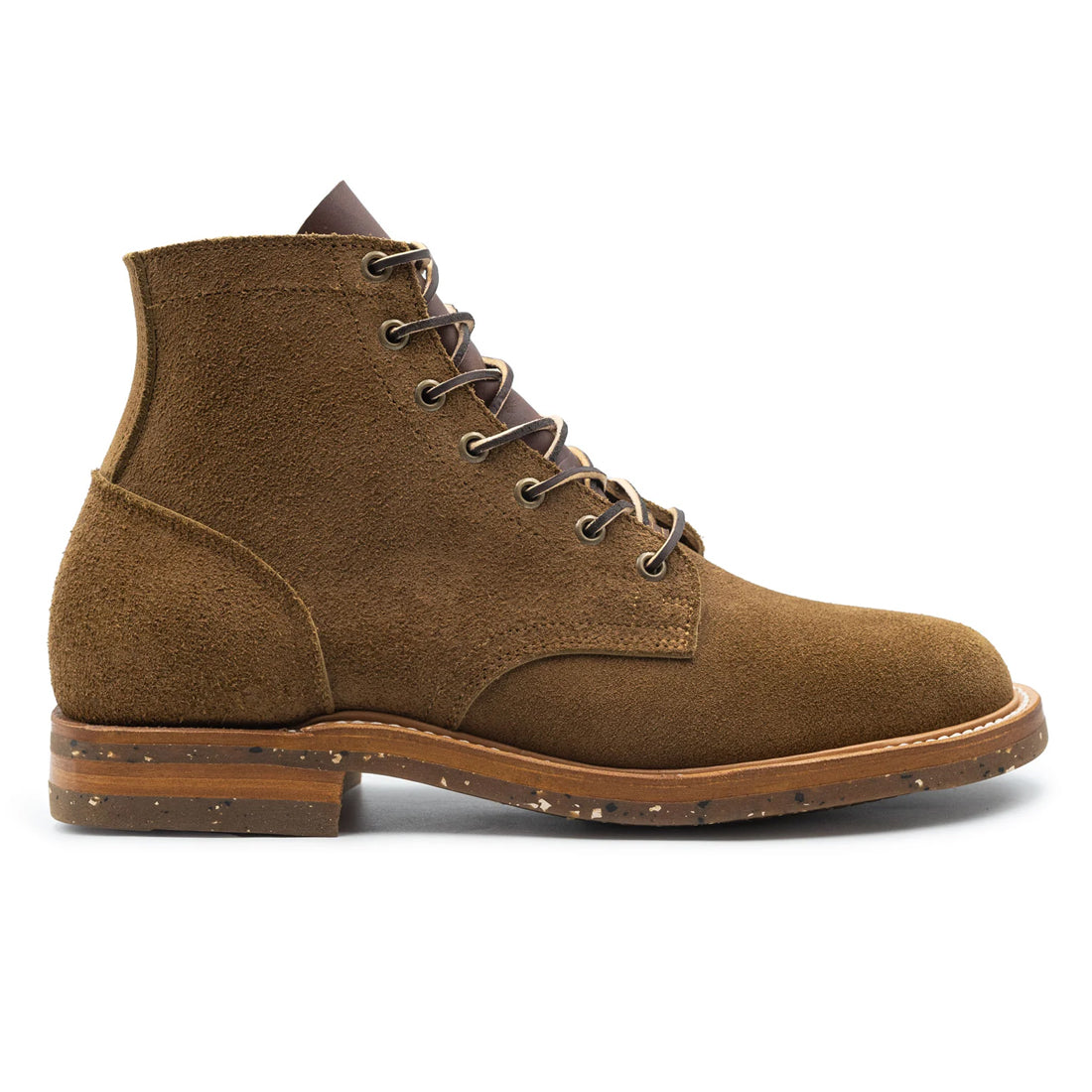 Men's Handmade Brown Lace up Derby Boots