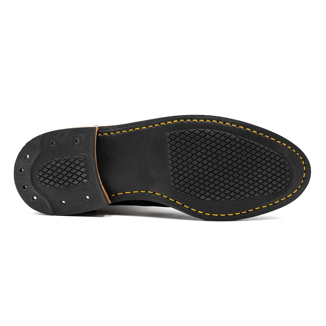 Men's Handmade Blue Leather Lace up Derby Boots