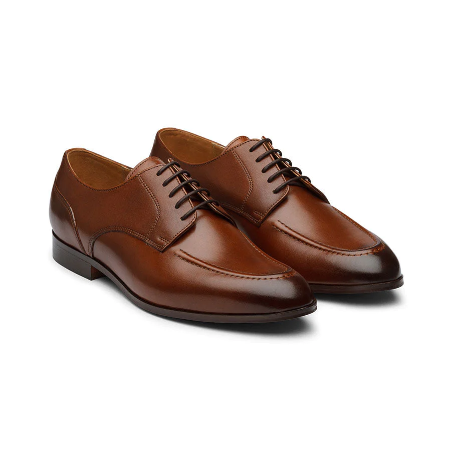 Men's Handmade Brown Leather Elegant Formal Shoes