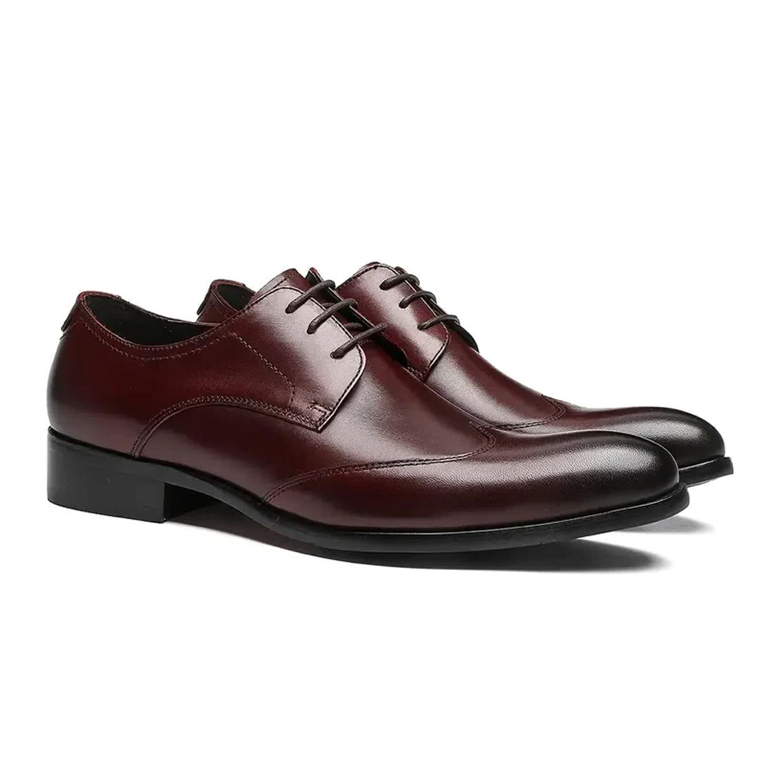 Handmade By JB Men's Leather Derby Shoes