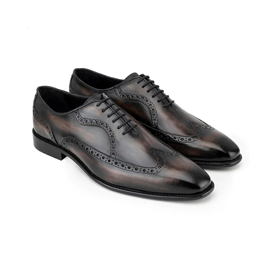 Handmade By JB Men's Leather Oxford Shoes