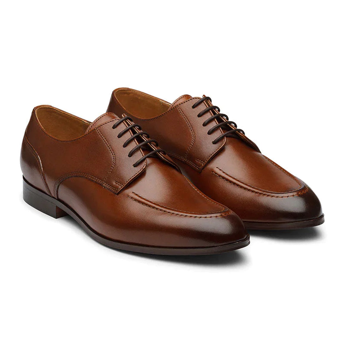 Handmade By JB Men's Leather Derby Shoes