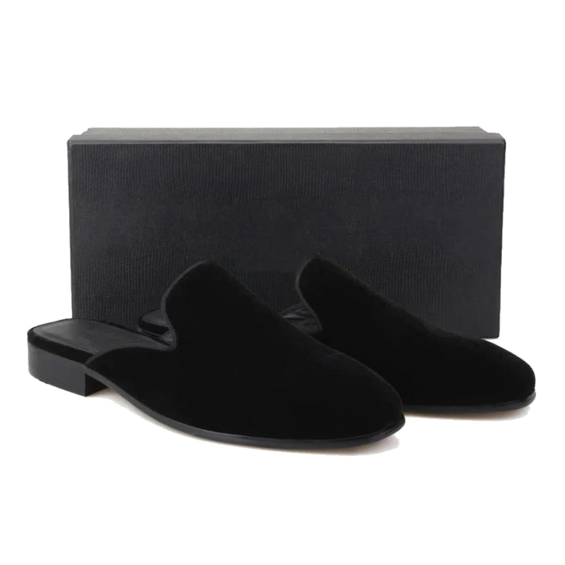 Handmade By JB Men's Suede Leather Slipper