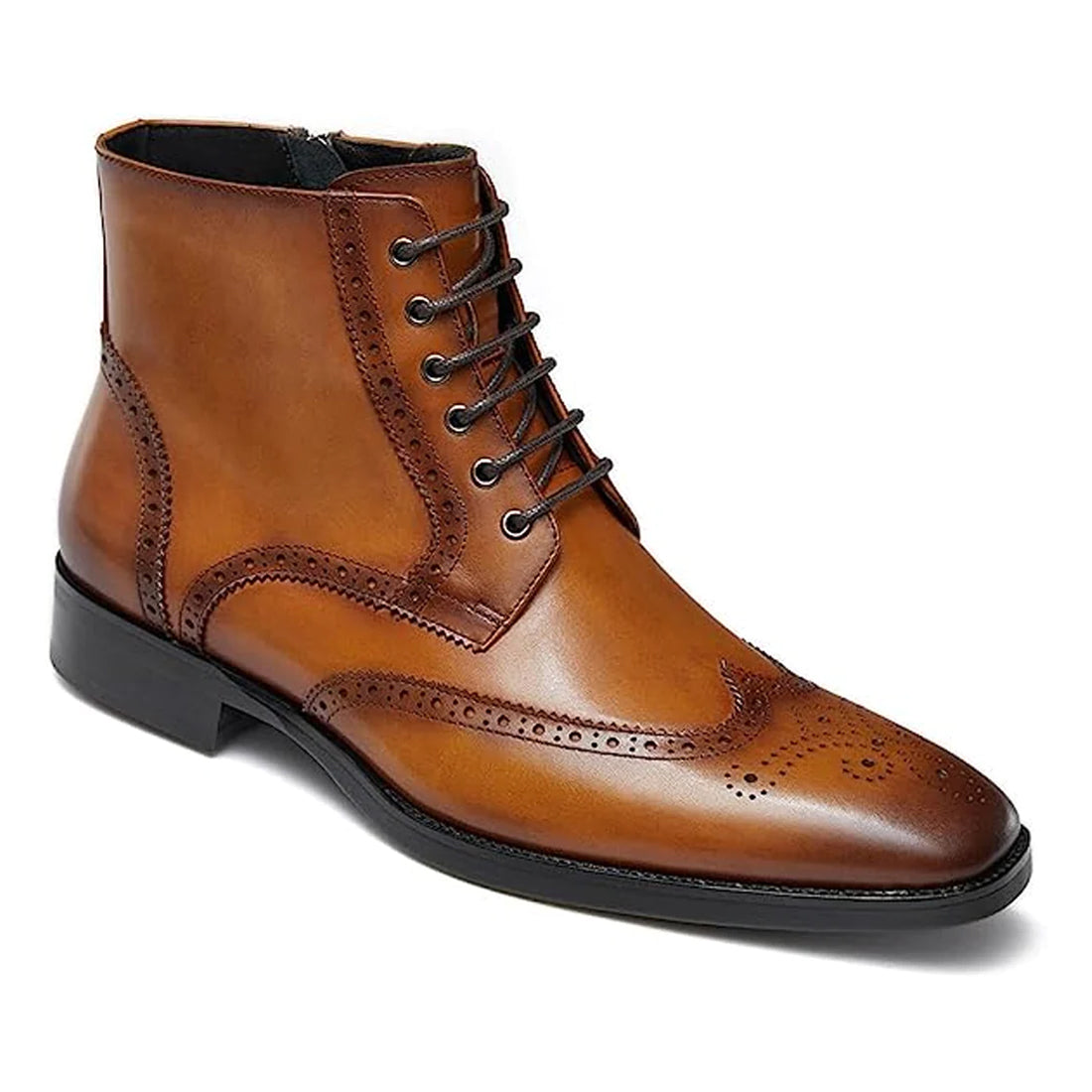 Handmade By JB Men's Leather Chukka Boots