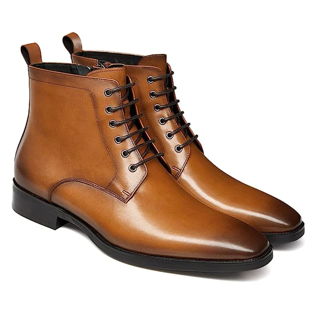 Handmade By JB Men's Leather Chukka Boots