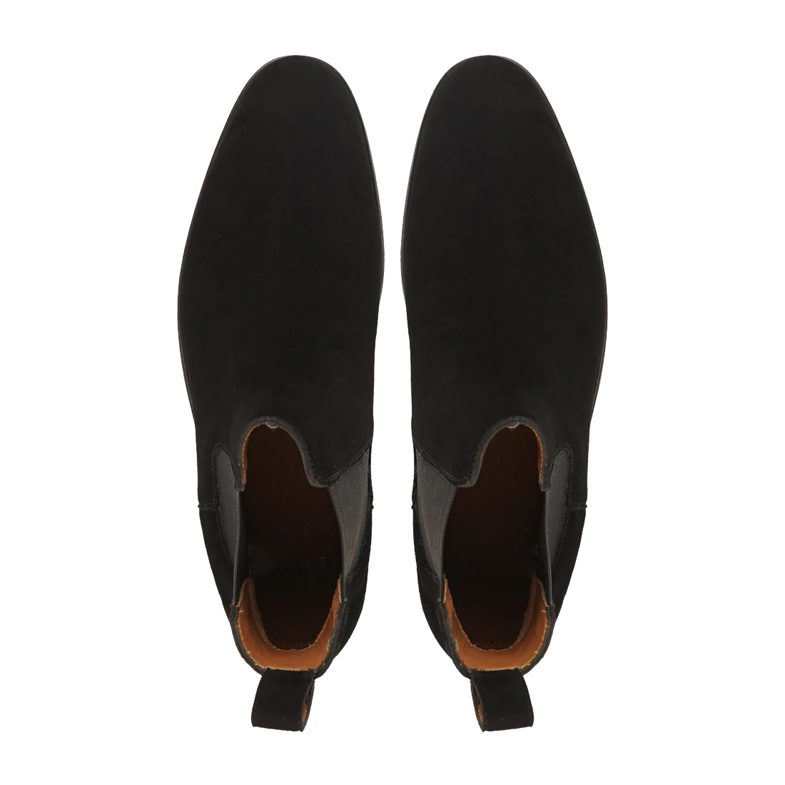 Men's Handmade Black Suede Chelsea Boots